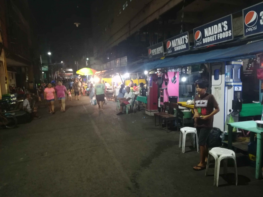 フィリピンのナイトマーケット