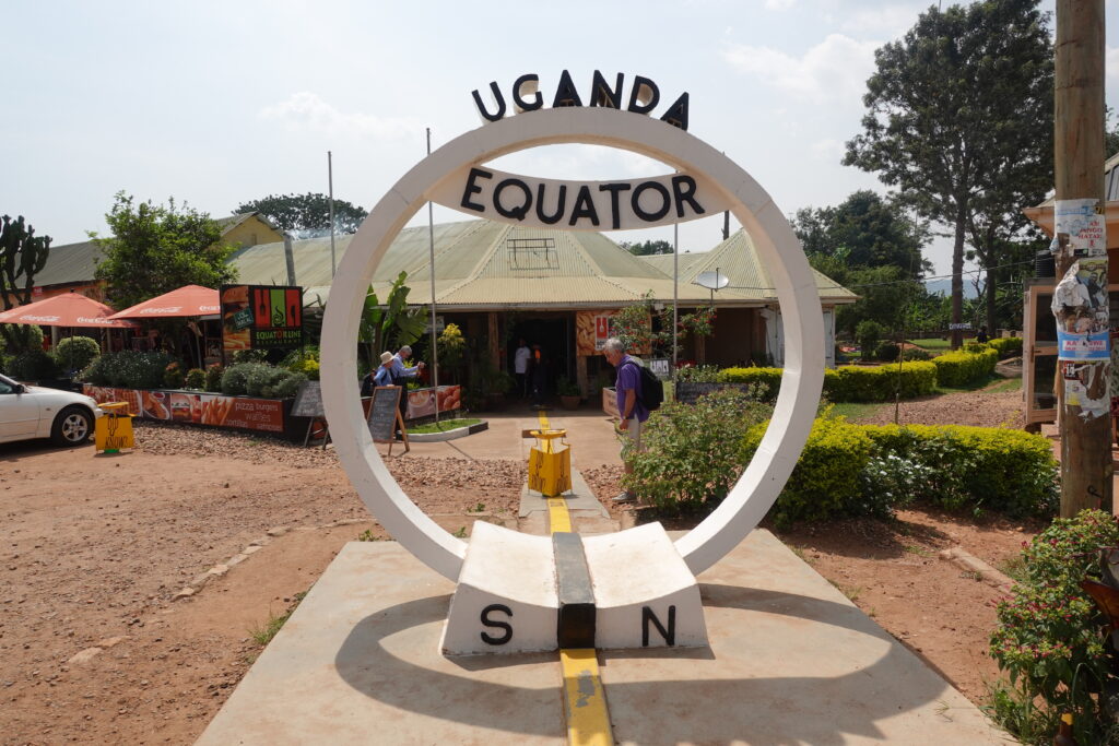 ウガンダの赤道